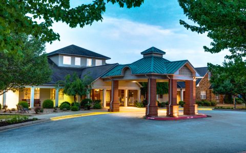 The Brookstone - Assisted Living - Fayetteville AR - Building Outside