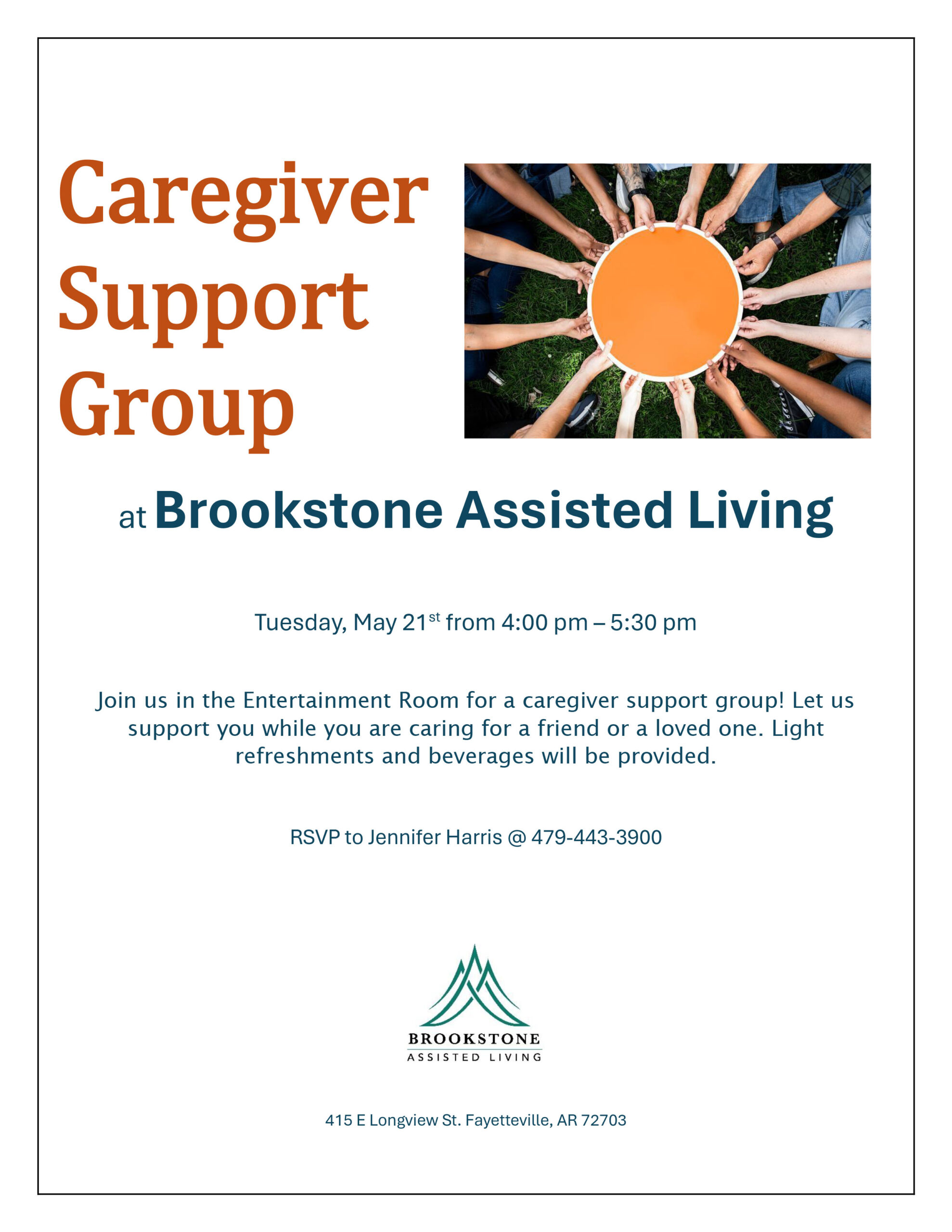 Brookstone Assisted Living & Enhanced Care - Caregiver Support Group